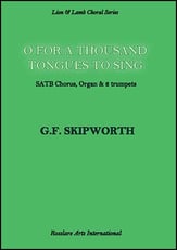 O For A Thousand Tongues SATB choral sheet music cover